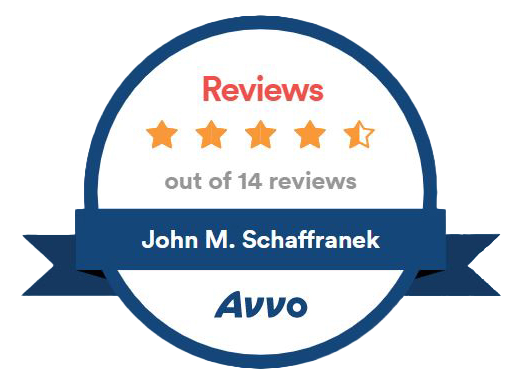Reviews 4.5 Star out of 14 Reviews | John M. Schaffranek | Avvo